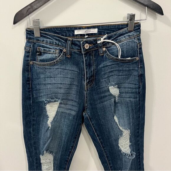 KanCan Mid-Rise Ankle Skinny Stretch Jean NEW with tags 27/7 - Picture 5 of 13